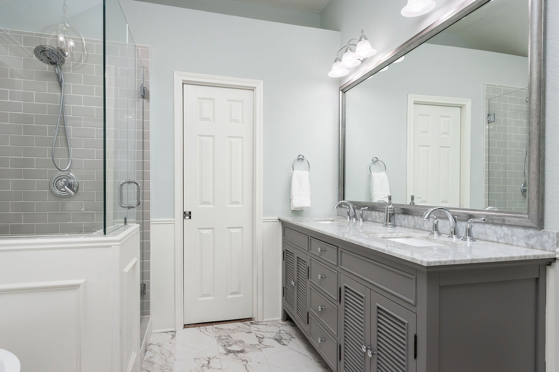 jeff and robin master bath custom remodel