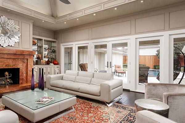 wall removal remodeling project