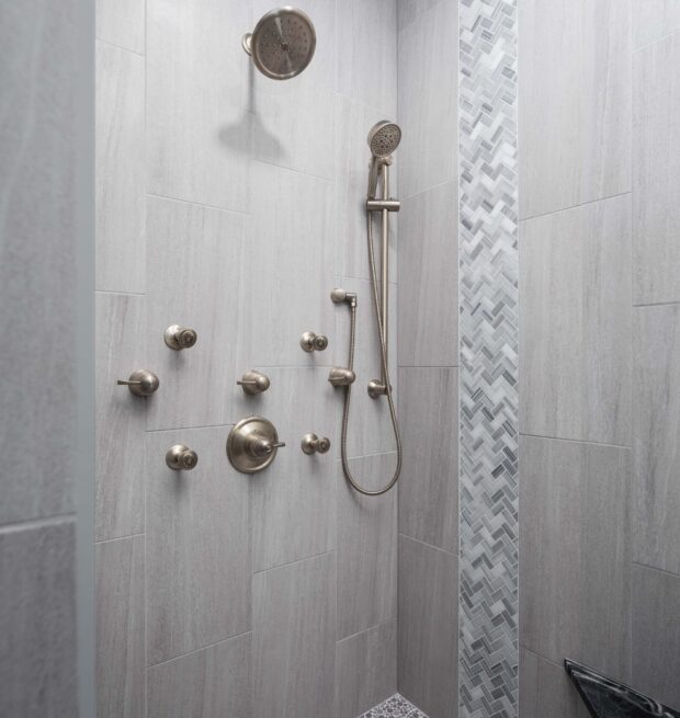 Brushed Nickel Plumbing