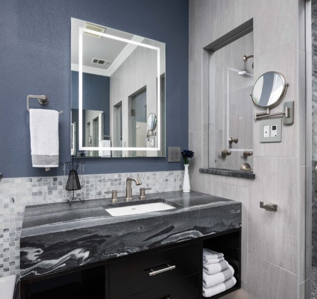 Illuminated Wall Mirror