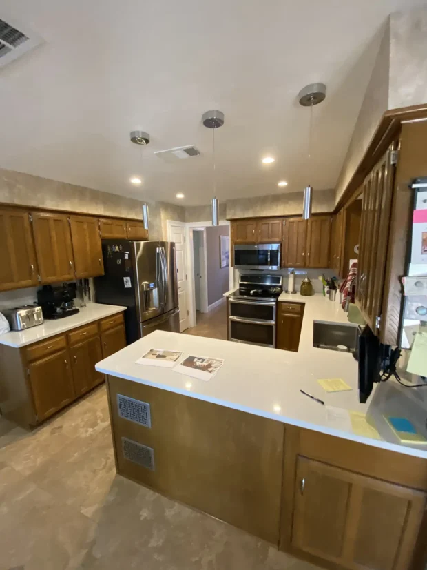 photo of a Coppell Texas home before the kitchen got remodeled