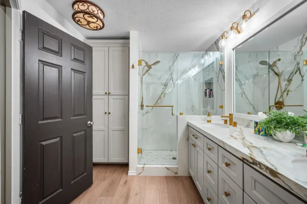 Before Master Bathroom Remodel in Coppell Texas