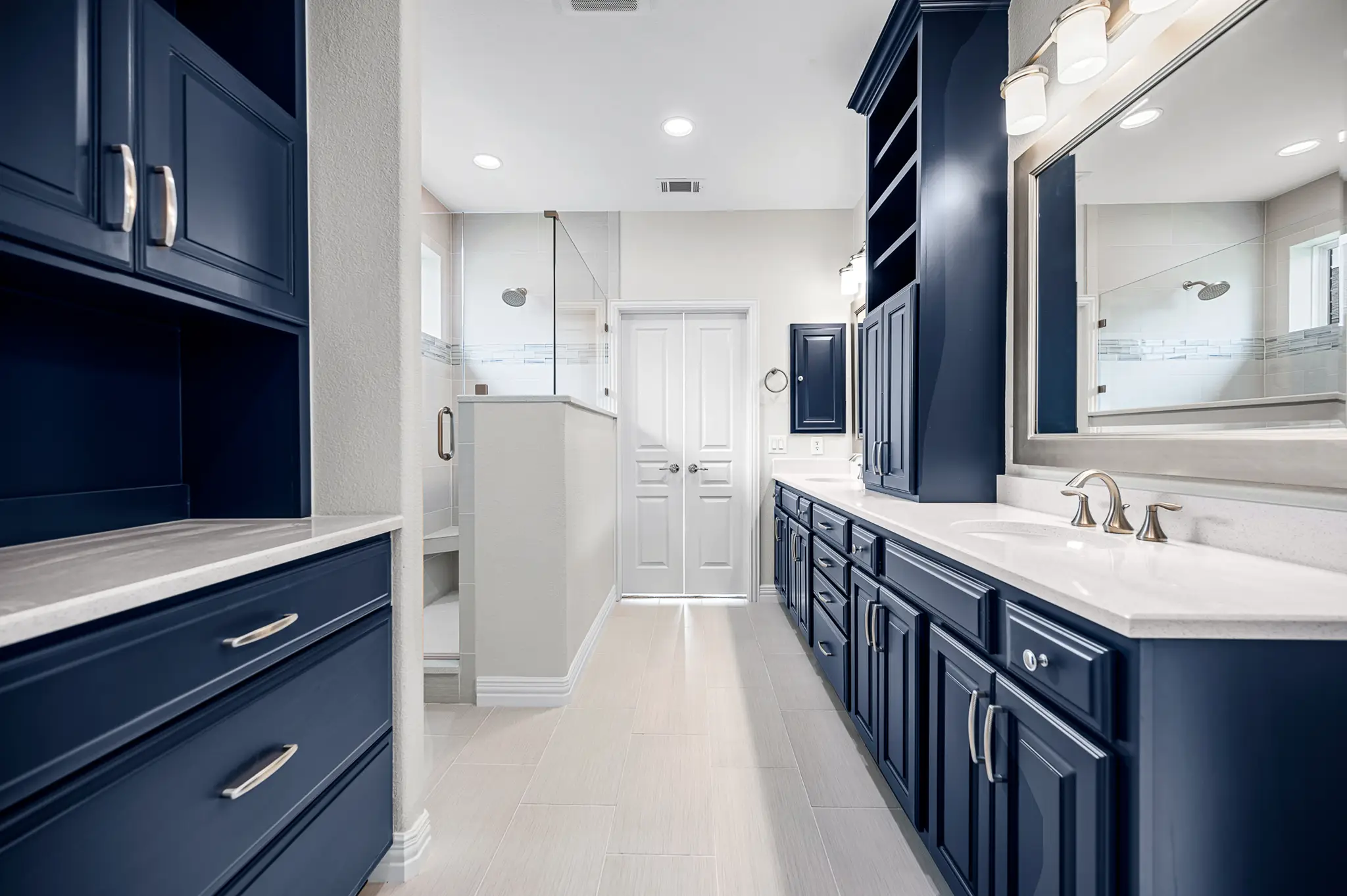 after photo Frisco home remodel of a bathroom