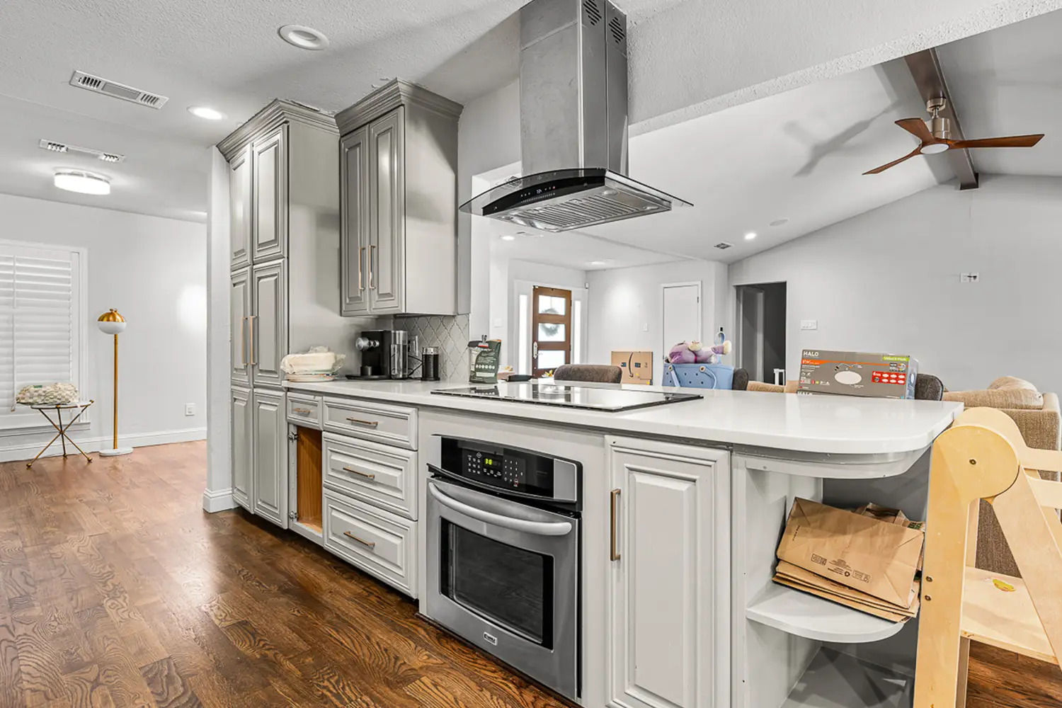 before Dallas kitchen remodel project