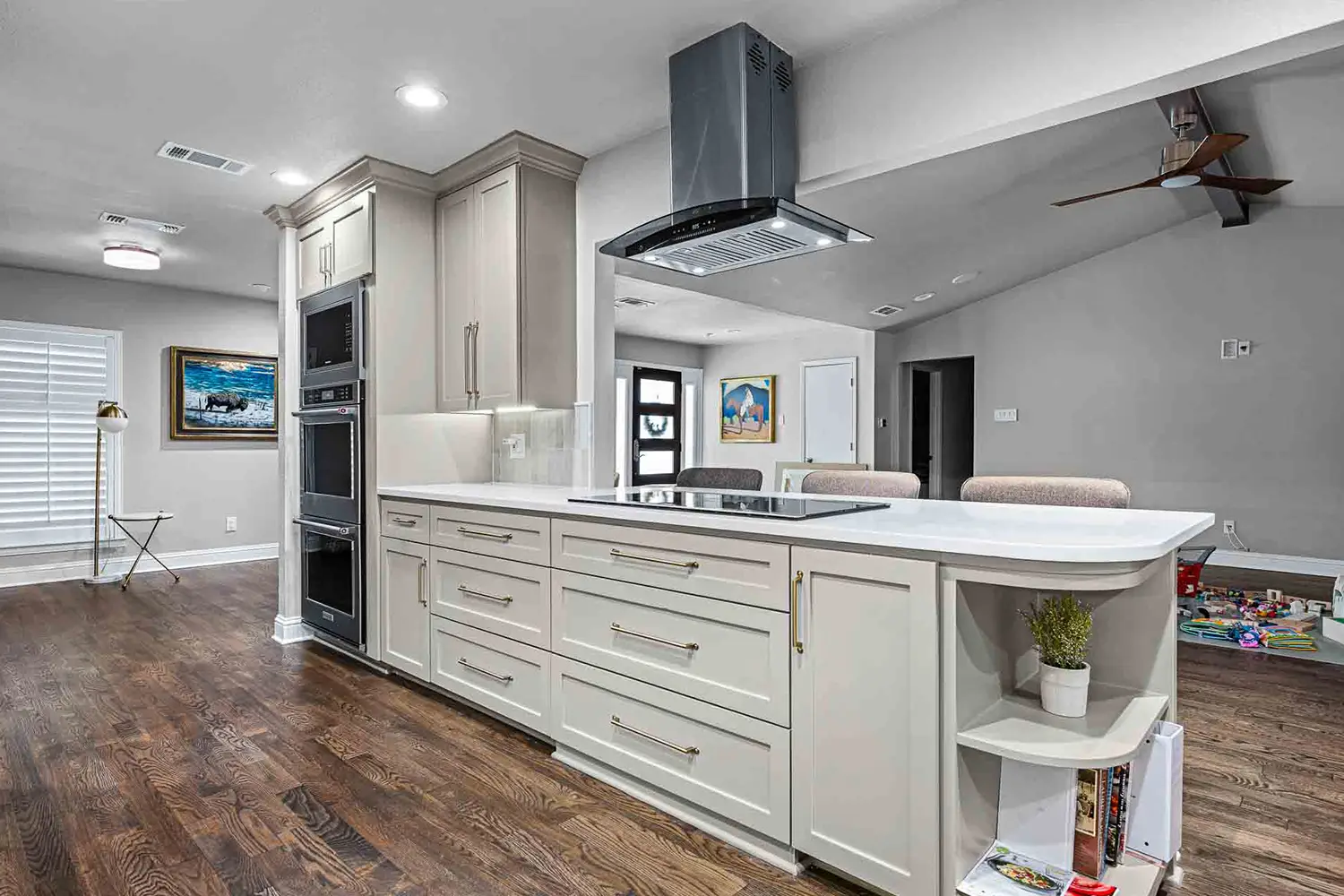 after kitchen was remodeled in Dallas