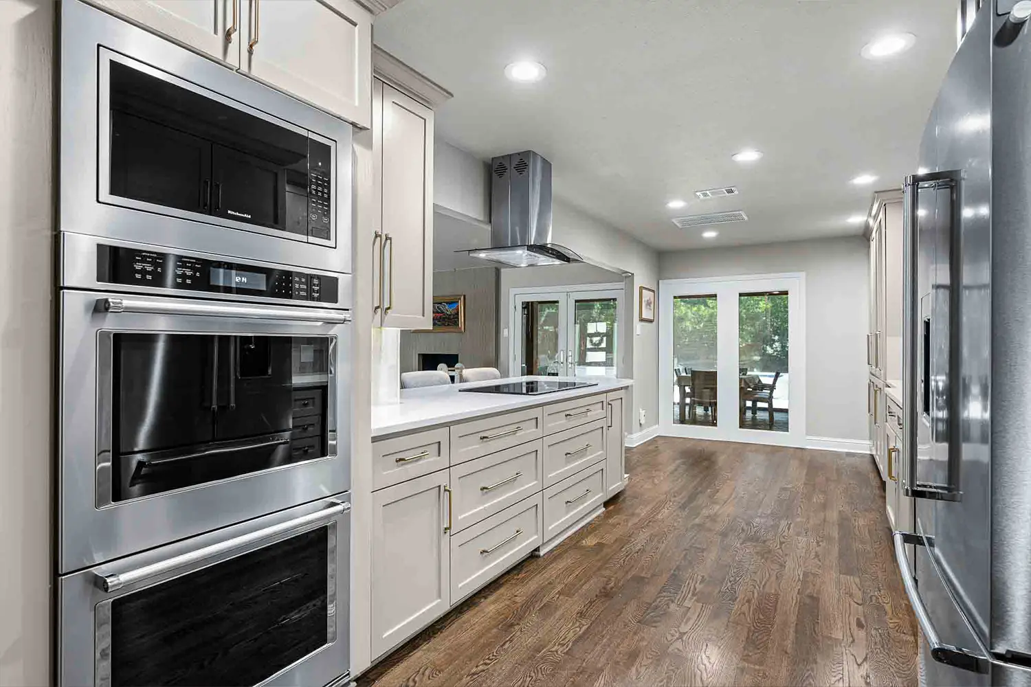 after a kitchen remodel project